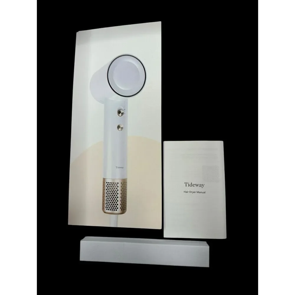 NEW Tideway High-speed Hair Dryer PRO M01 Ionic Technology 4 Temps With Diffuser